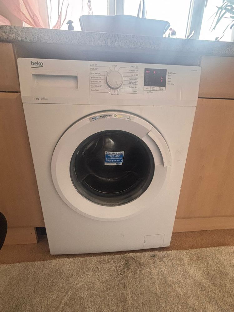 Tumble dryer delivered and set up