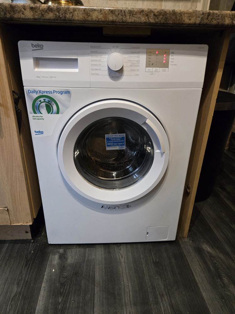 Tumble dryer delivered and set up