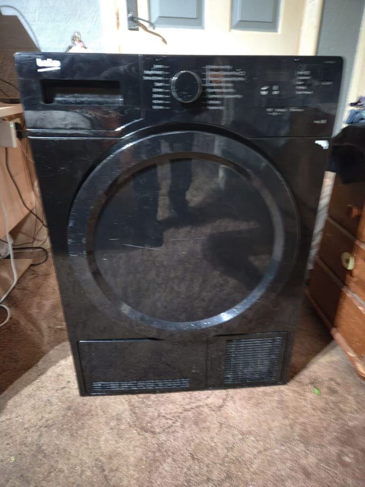 Tumble dryer delivered and set up