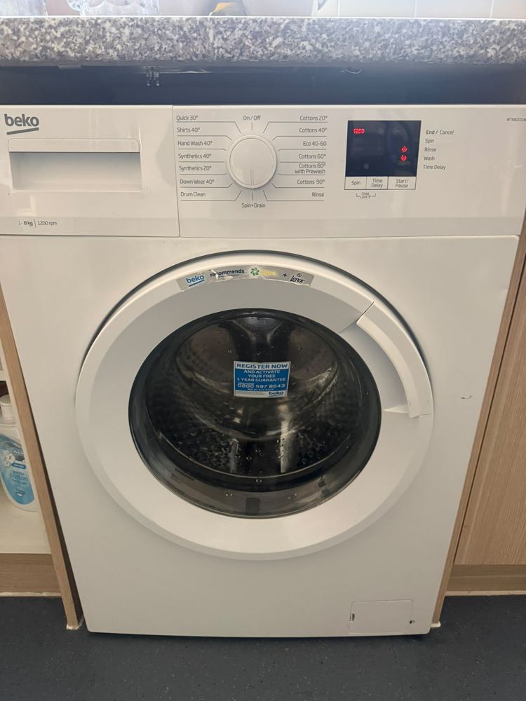 Tumble dryer delivered and set up