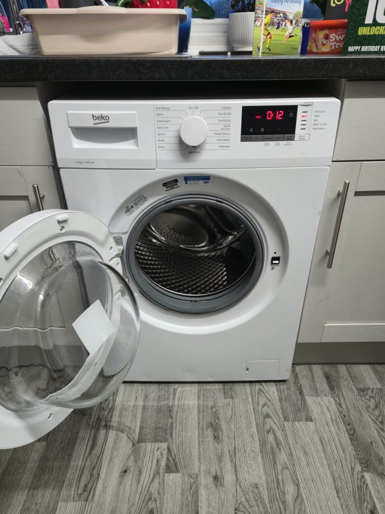Tumble dryer delivered and set up