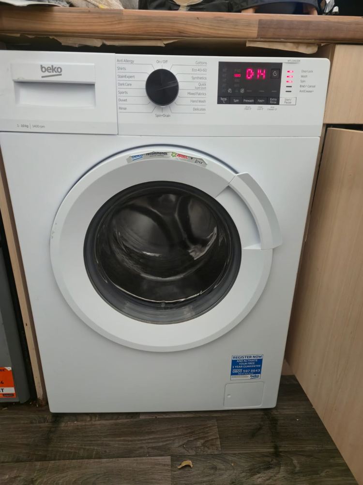 Appliance delivered and installed by our team