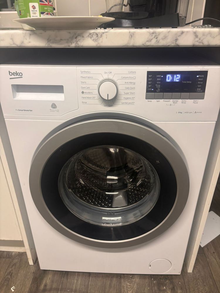 Tumble dryer delivered and set up
