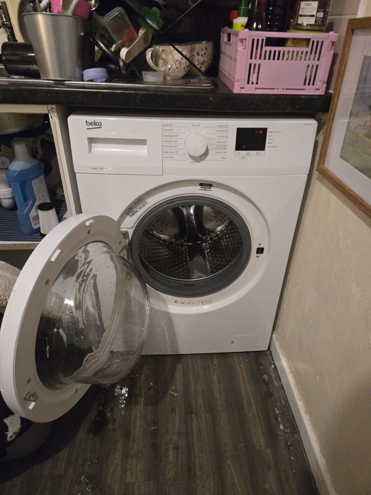 Tumble dryer delivered and set up