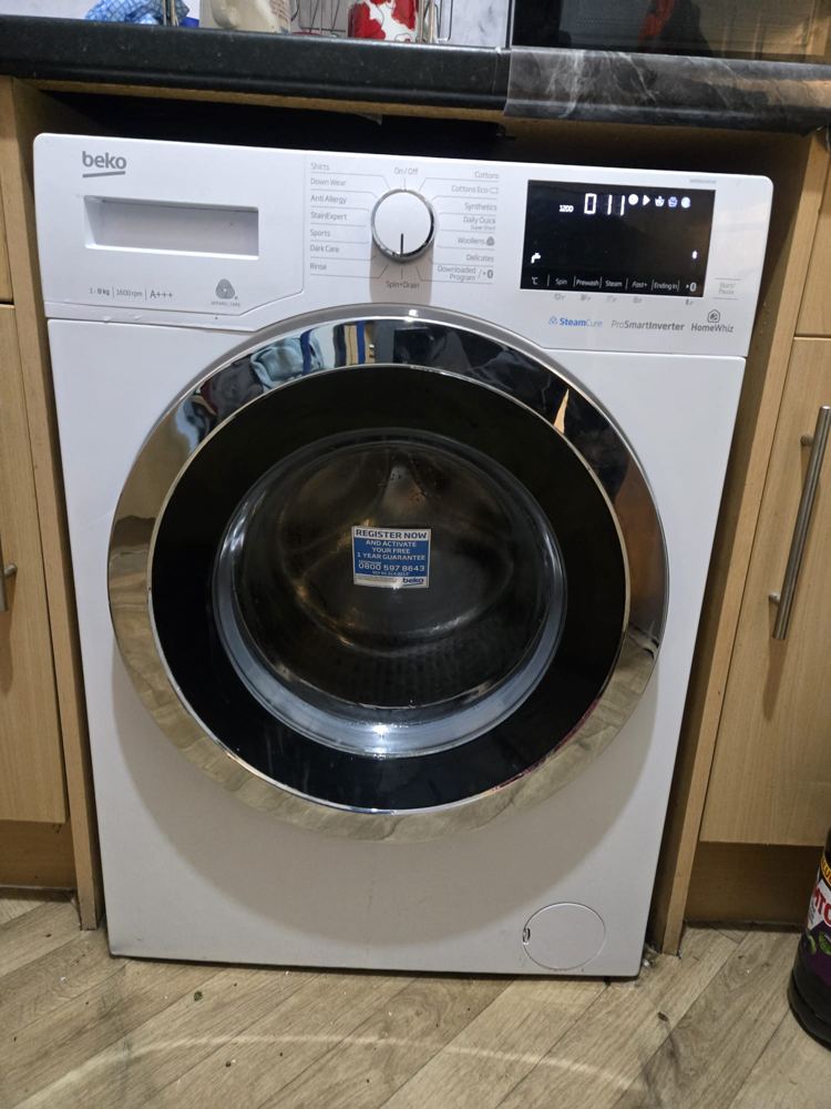 Tumble dryer delivered and set up