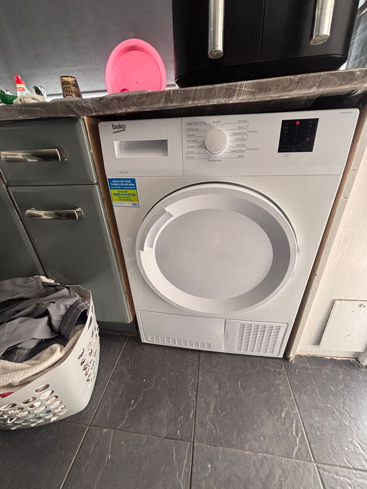 Appliance delivered and installed by our team