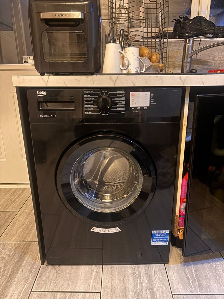 Tumble dryer delivered and set up