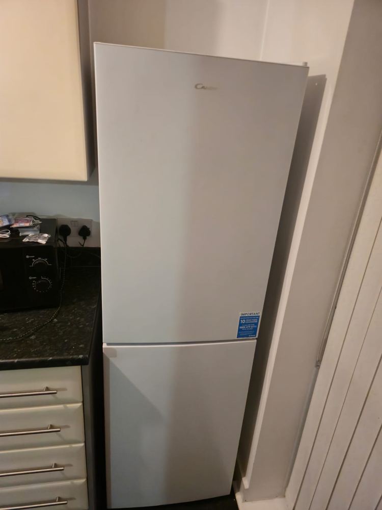 Washing machine installed in a Midlands kitchen