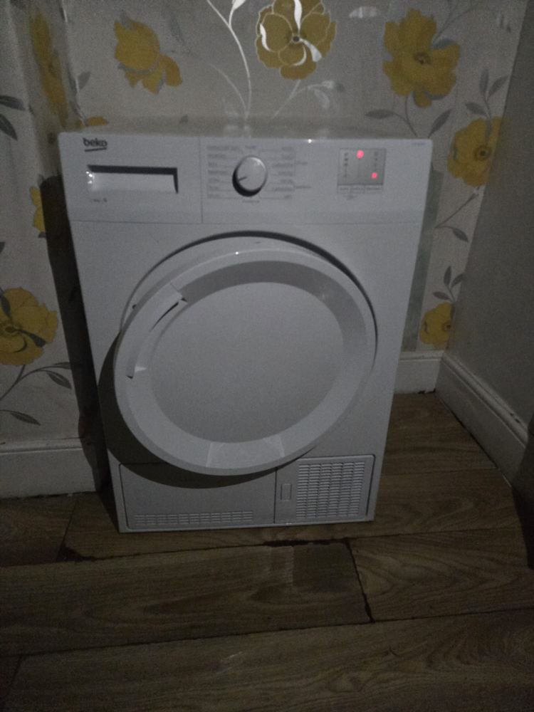 Tumble dryer delivered and set up
