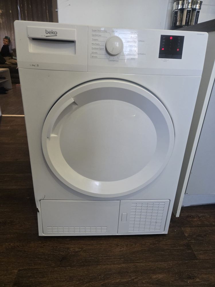Tumble dryer delivered and set up